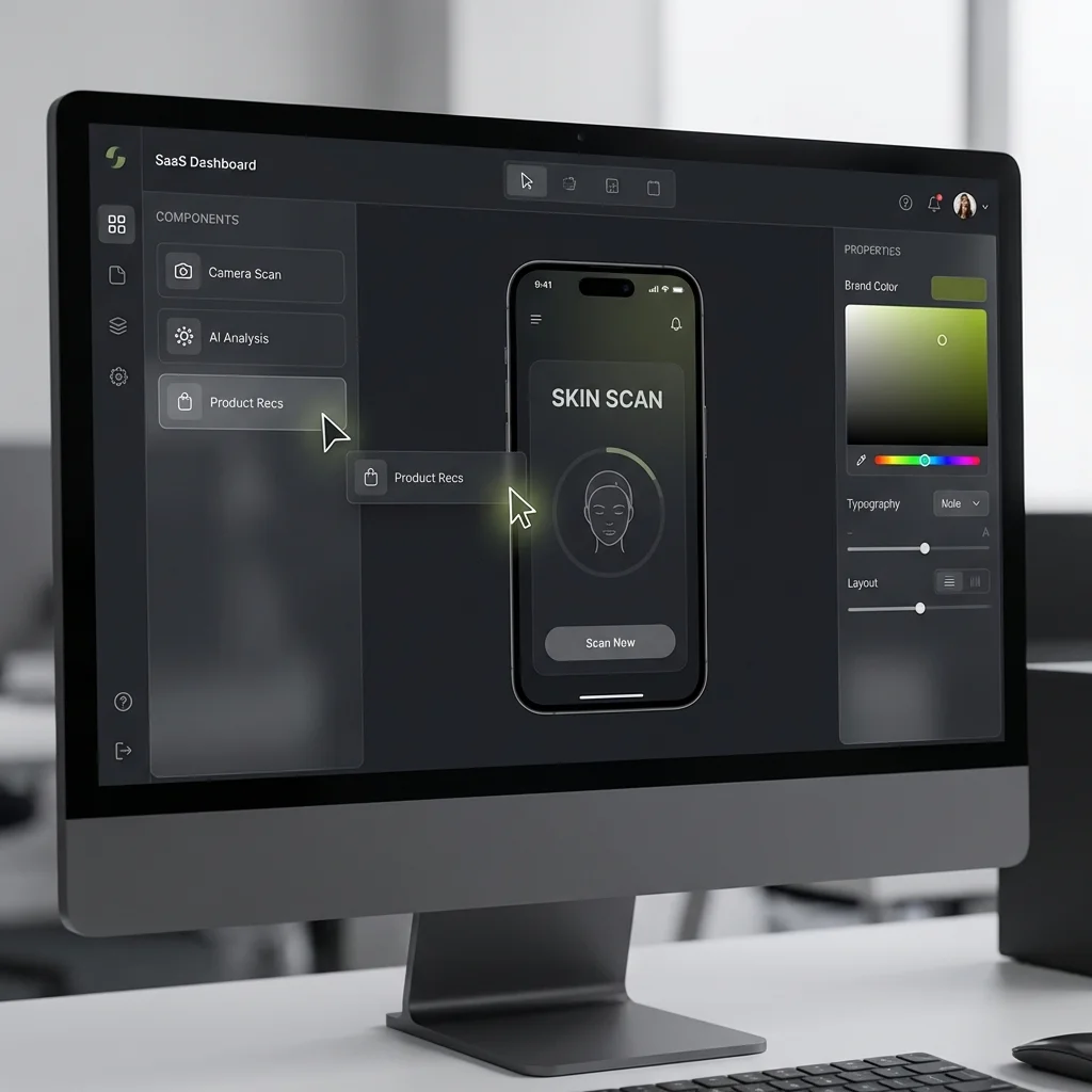 MySkin SaaS Platform Dashboard Interface